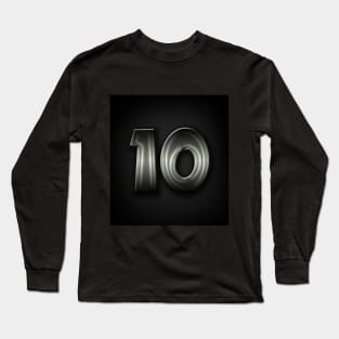 Number 10 Long Sleeve T-Shirt